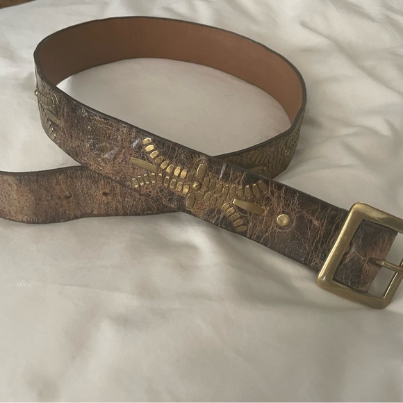 Calleen Cordero leather belt size 32 - Picture 1 of 12